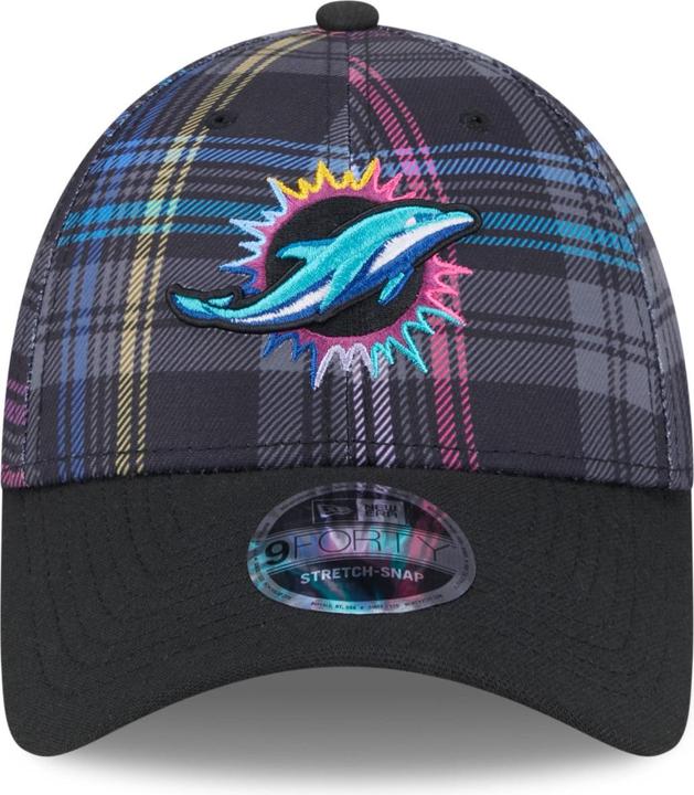Actual product image New Era Miami Dolphins Crucial Catch 9Forty Snapback Cap (One size)
