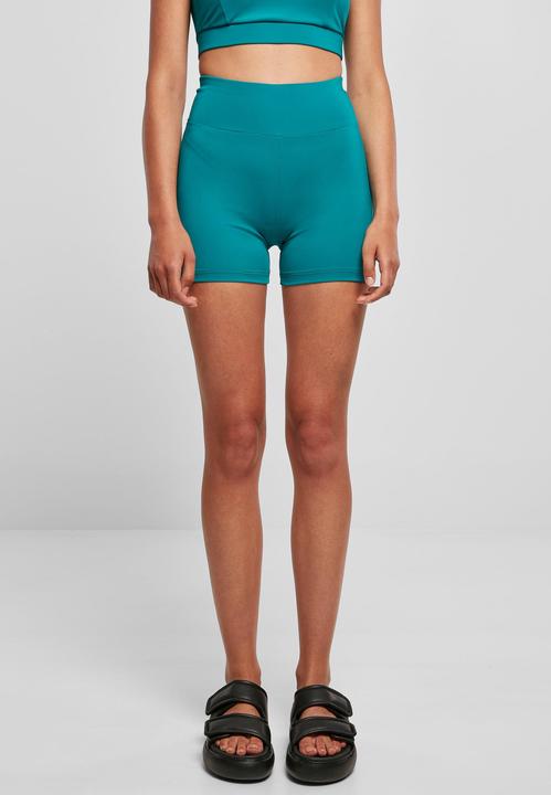 Actual product image Urban Classics Ladies Recycled High Waist Cycle Hot Pants (4XL)