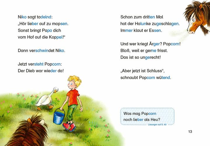 Produktbild Penguin JUNIOR – Einfach selbst lesen: Kommissar Pony und der Keks-Dieb (Annette Moser, Deutsch)