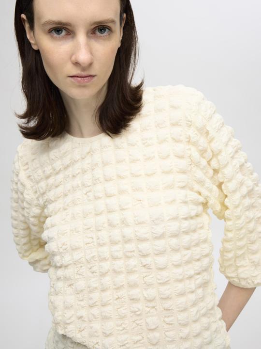 Produktbild Selected Femme Texturiertes Oberteil mit 3/4-Ärmeln (XS)