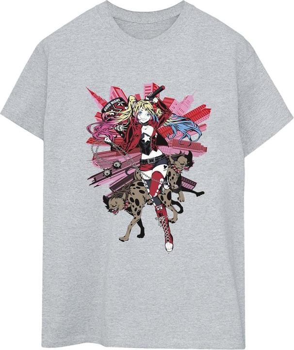 Harley Quinn Hyänen BaumwollBoyfriend TShirt