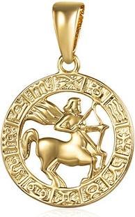 JVD Gold-plated Sagittarius pendant SVLP0713XH2GOST