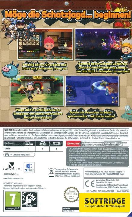 Immagine prodotto Nintendo Snack World: La caccia al tesoro - Oro (Switch, DE)