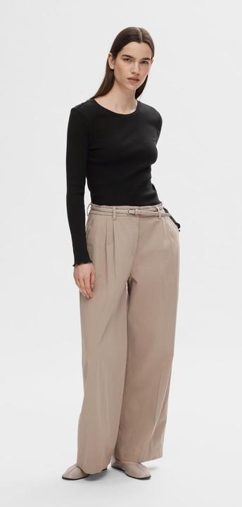 Produktbild Selected Femme Rundhalsausschnitt Longsleeve (M)