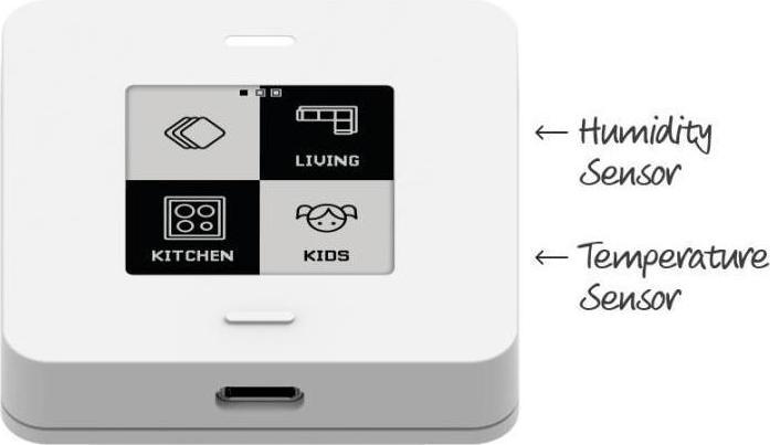 Actual product image myStrom MYSLPQWBM1 - WiFi Button Max with e-paper display