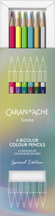 Actual product image Caran d'Ache Claim Your Style Bicolour special edition (Multicoloured, 6 x)