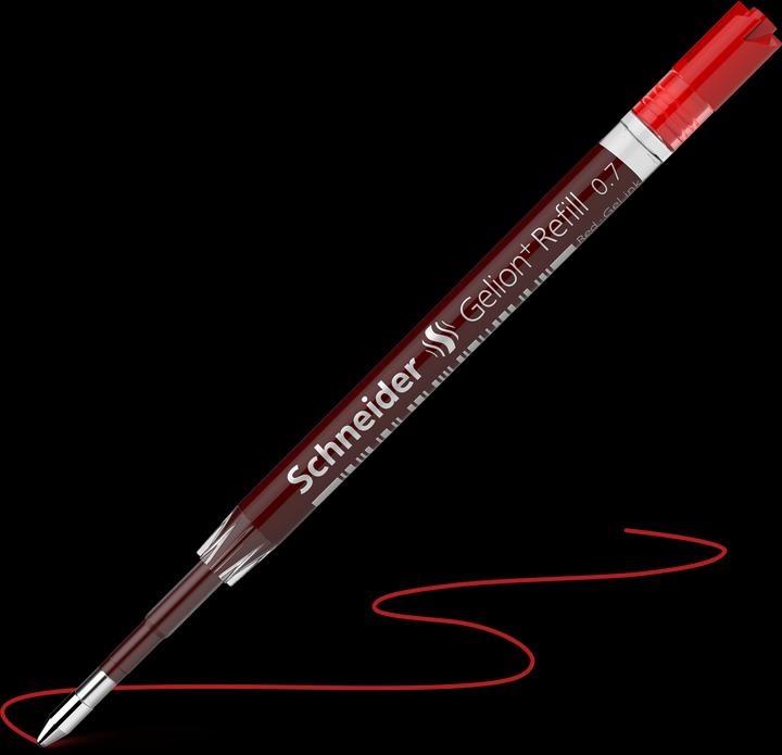 Actual product image Schneider Replacement refill Gel Gelion 39 (Gel mine, Red, 0.40 mm)