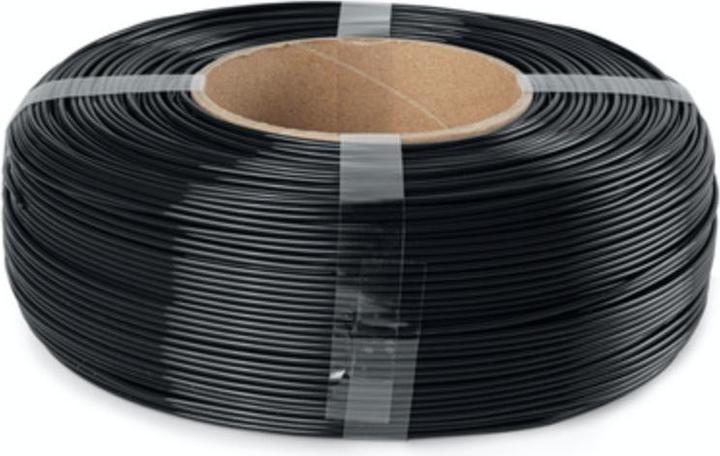 Actual product image The Filament ReFill PLA 1.75mm MIDNIGHT BLACK 1kg (PLA, 1.75 mm, 1000 g, Black)