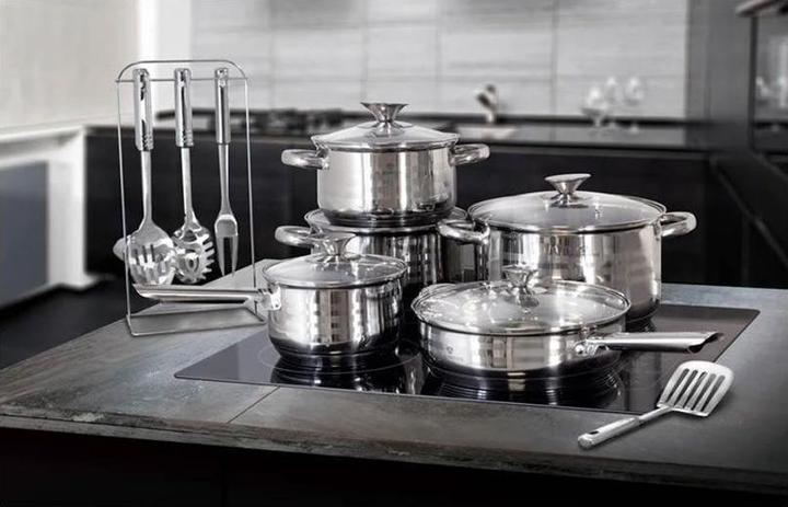 Image du produit Blaumann Gourmet (24 cm, Ensemble de casseroles et de poêles de cuisson, Acier inoxydable)