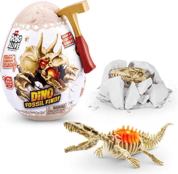 Produktbild Zuru ROBO ALIVE Dino Fossil Find Mini Surprise Egg ass.