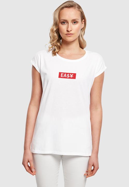 Actual product image Mister Tee MisterTee Ladies Easy Extended Shoulder Tee - 180937 (XXL)