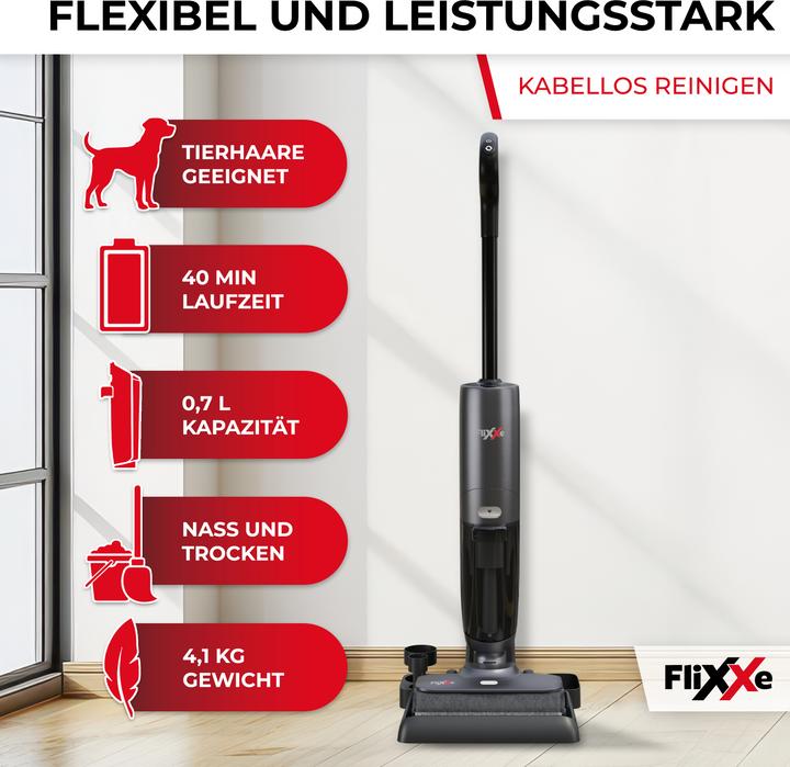 Produktbild Flixxe X3 Premium Nass-Trocken Akkusauger