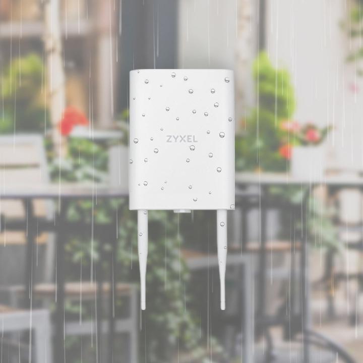 Actual product image Zyxel NWA55AXE 802.11AX (WIFI 6) DUAL-Radijas OUTDOOR POE ACCESS POINT (1200 Mbit/s)