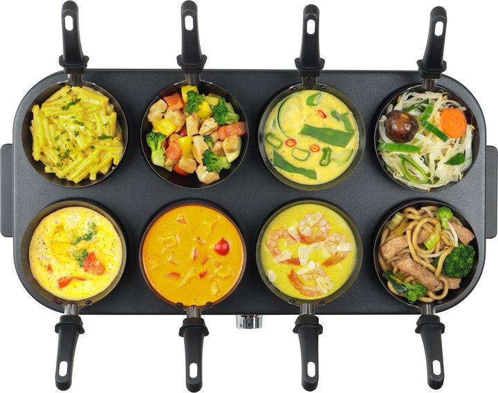Produktbild Fritel Gourmet Wok und Pfannkuchen (8 cm, Wok Pfanne, Aluminium)