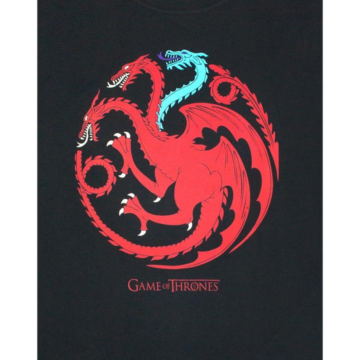 Immagine prodotto Game of Thrones Maglietta con i draghi del ghiaccio e del fuoco (S)