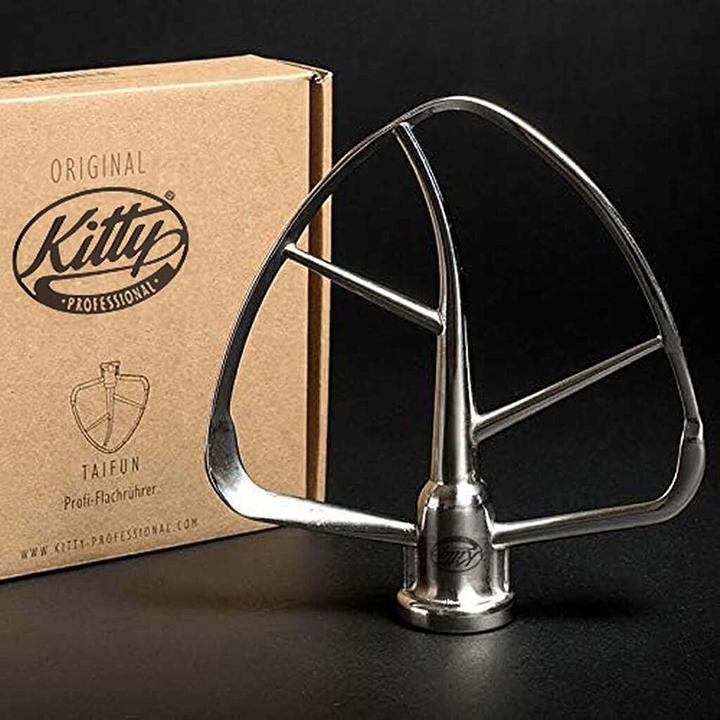 Immagine prodotto Kitty Professional Sbattitore piatto professionale "Taifun" compatibile con KitchenAid da 4,3 e 4,8 litri