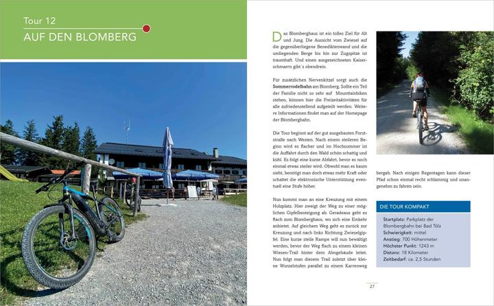 Produktbild Die schönsten (E-)Mountainbike-Touren in den Bayerischen Alpen (Deutsch, Jürgen Kiermeier, 2021)