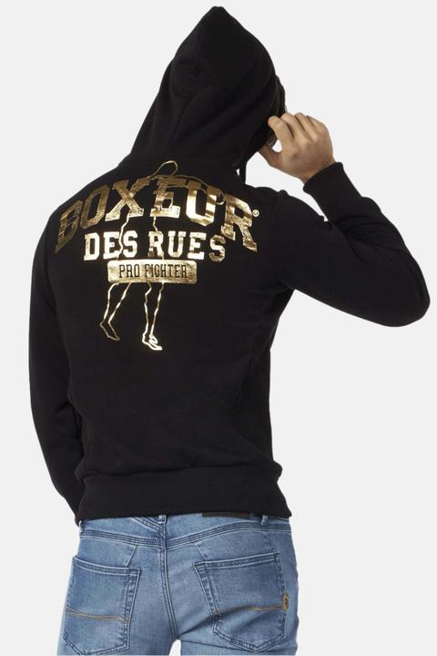 Actual product image Boxeur des Rues Hooded full zip sweatshirt (S)