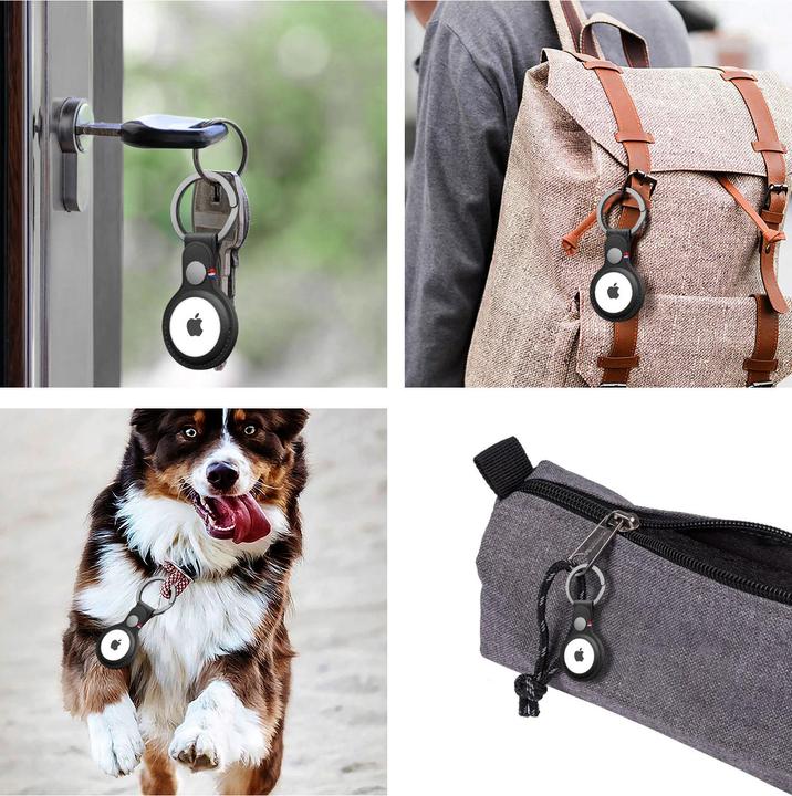 Produktbild Decoded Leder AirTag Anhänger