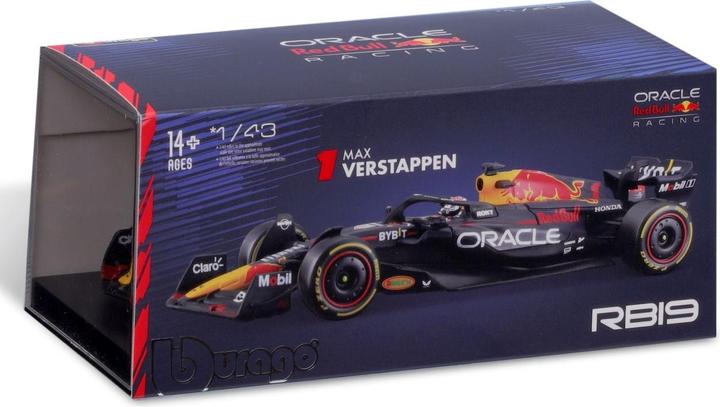 Actual product image Bburago Red Bull Racing F1 RB19 Verstappen 2023