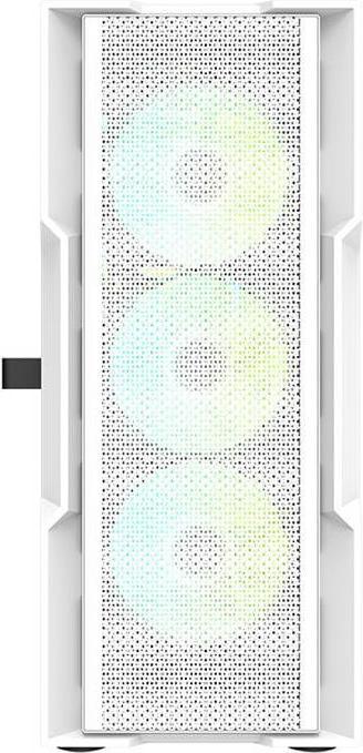 Produktbild Darkflash Tech DK431 computer case + 4 fans (white) (mATX, ATX, E-ATX)