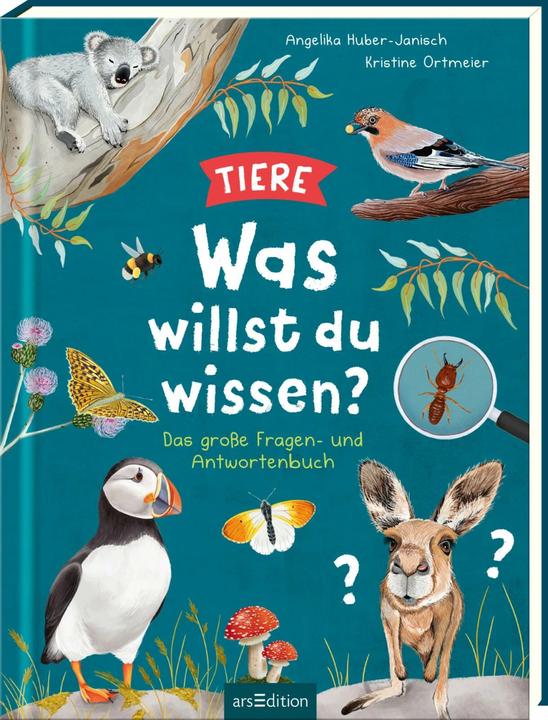 Image du produit Was willst du wissen? Das grosse Fragen- und Antwortenbuch – Tiere (Allemand, Kristine Ortmeier, Angelika Huber-Janisch, 2023)