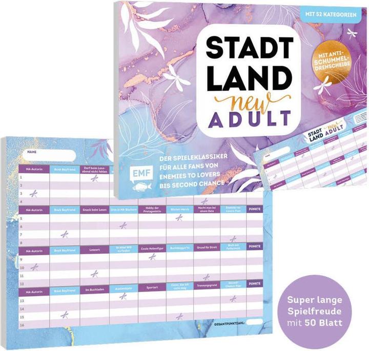 Actual product image City, Country, New Adult - The classic game for fans of Enemies-to-Lovers to Second Chance (German)