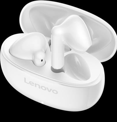 Actual product image Lenovo E310 True Wireless Stereo Earbuds standalone-White (P) (5 h, Wireless)