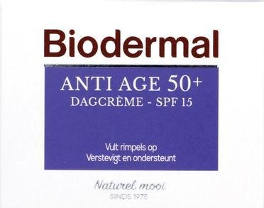 Actual product image Bioderma Biodermal Anti-Age 50+ Day Cream - Anti-Aging Cream For Mature Skin (Day cream)