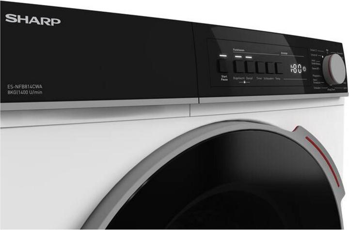 Actual product image Sharp ES-NFB814CWA-DE (8 kg, Left)