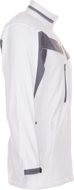 Actual product image Planam Plaline work jacket softshell jacket pure white zinc size L (L)