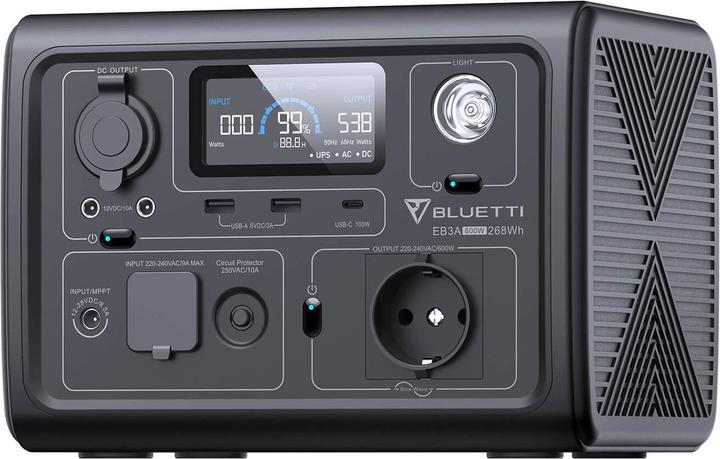 Image du produit Bluetti EB3A (268 Wh, 4.60 kg)