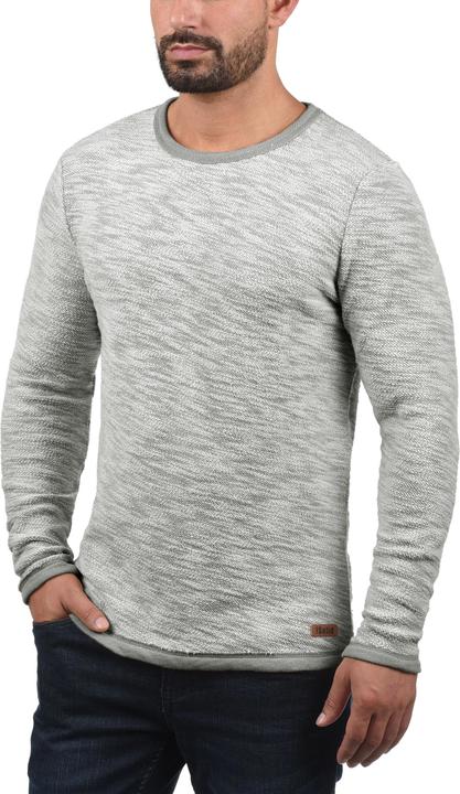 Immagine prodotto Solid Flocks Felpa Maglione Pullover Da Uomo Con Girocollo In Cotone 100% (M)
