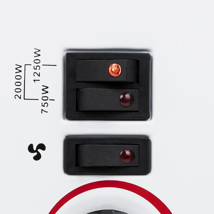 Actual product image Tristar electric tile KA-5914 - met Timerfunctie - Elektrische bijverwarming voor 25m - Convectorkachel (2000 W)