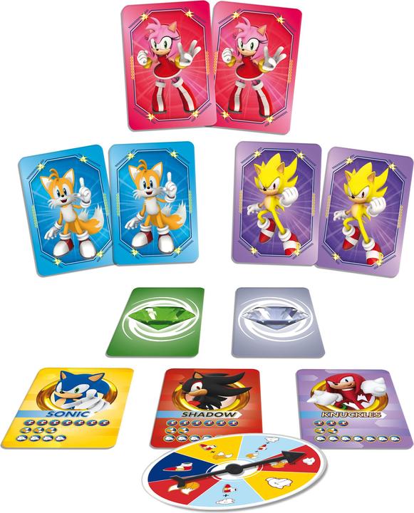 Immagine prodotto Lisciani Giochi Di Carte Sonic 2 In 1 In Uno Zaino