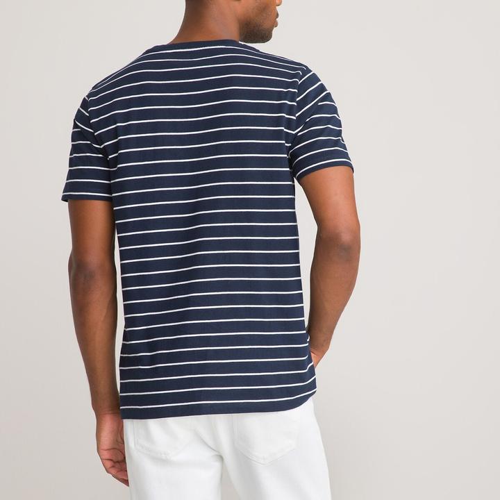 Immagine prodotto La Redoute Collections T-shirt a righe con scollo rotondo (L)