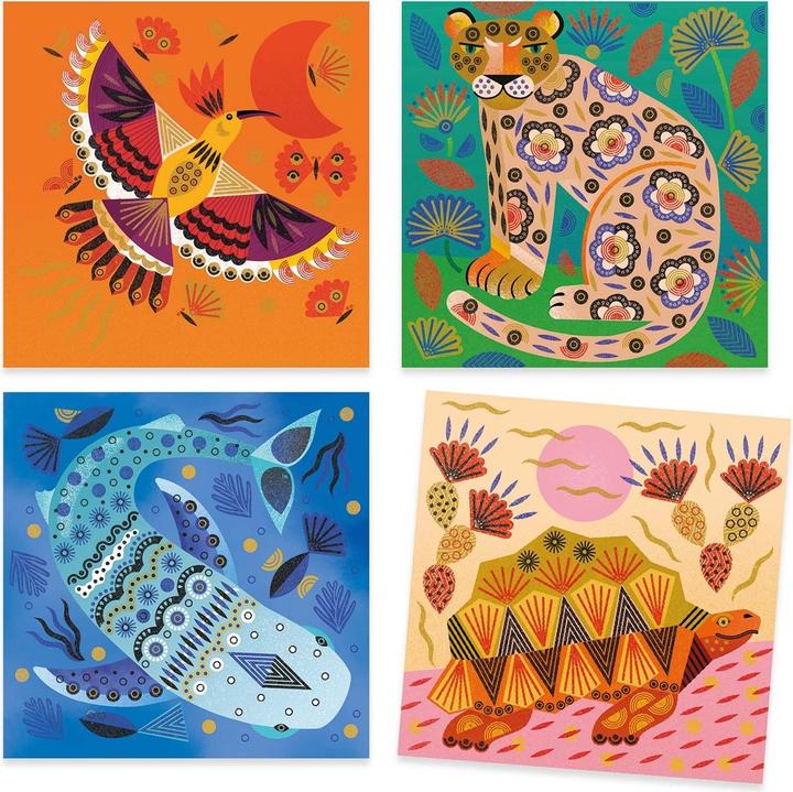 Produktbild Djeco Stempeln Muster und Tiere