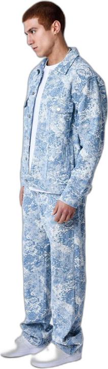 Actual product image Project X Paris Denim jacket with abstract pattern (XXL)