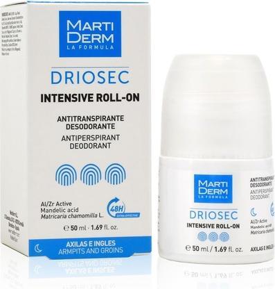 Actual product image Martiderm DRIOSEC INTENSIVE ROLL ON 2.0 50ml (Roll-on, 50 ml)