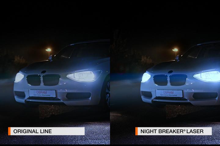 Actual product image Osram Night Breaker Laser Duobox (H7)