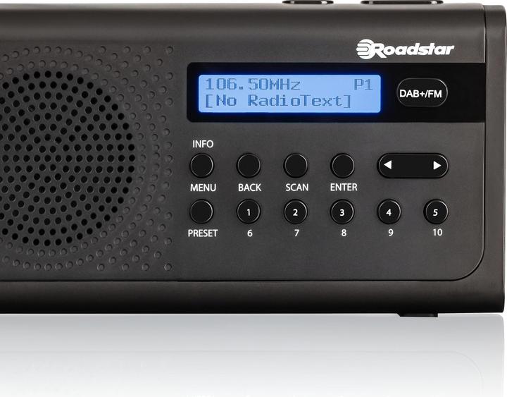 Produktbild Roadstar TRA-300D+/BK (DAB+, FM)