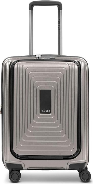 Redolz Essentials 14 4 Rollen Kabinentrolley S 55 cm Laptopfach mit Dehnfalte (45 l, Handgepäck (bis 50l))
