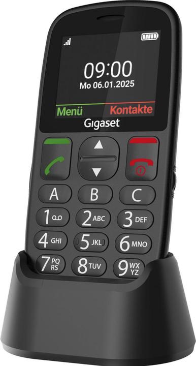 Actual product image Gigaset GL395 black (2.20", 0.30 Mpx, 2G)