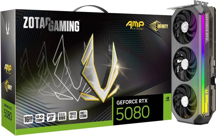 Produktbild Zotac Gaming GeForce RTX 5080 AMP Extreme INFINITY (16 GB)