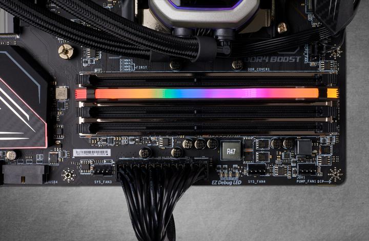 Image du produit Corsair DDR4, 3200MHz 8GB 1x8GB Dimm, Unbuffered, 16-20-20-38, XMP 2.0, VENGEANCE RGB PRO Black Heatspreader (1 x 8GB, 3200 MHz, RAM DDR4, DIMM)