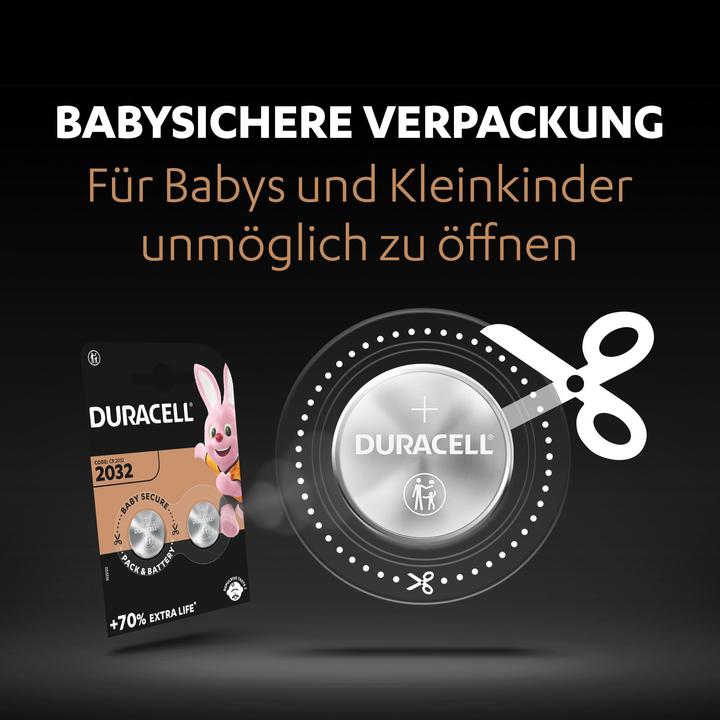 Productafbeelding Duracell CR2032 (4 Pcs., CR2032, 225 mAh)
