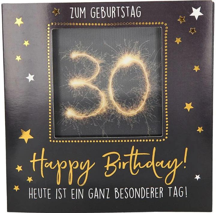 Produktbild Depesche Musikkarte mit Licht 30 Heute ist ein besonderer Tag! (1 Stk.)