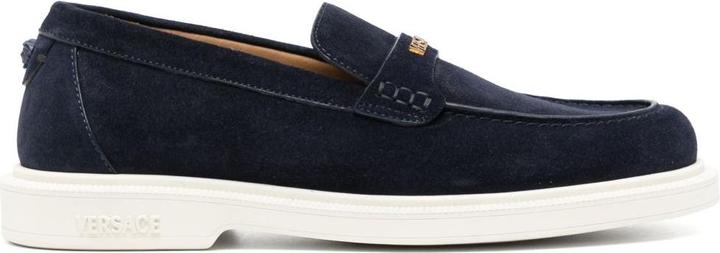 Actual product image Versace Flat Shoes Blue (41)
