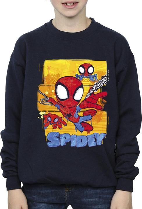 Produktbild Spidey And His Amazing Friends Flying Sweatshirt Jungen (128)