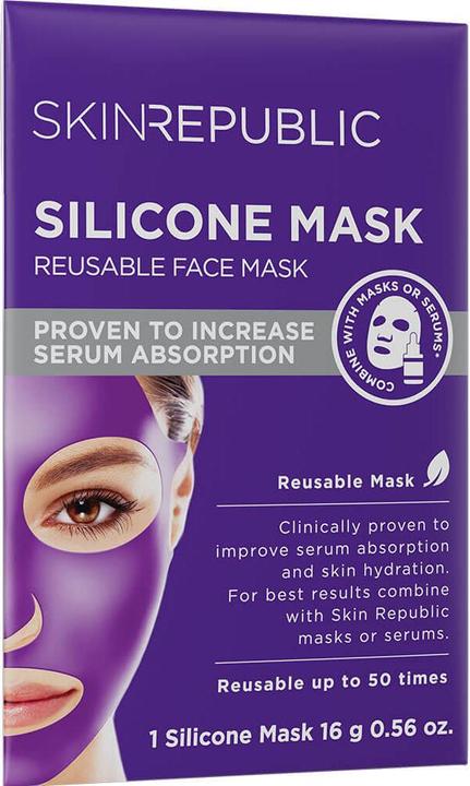 Actual product image Skin Republic silicone mask